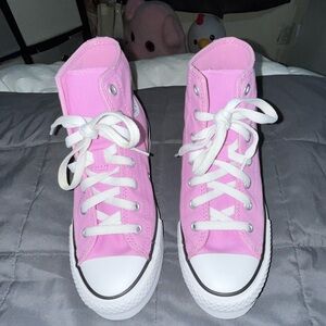 High top platform Converse: Pink Size 4 in Kids 5.5 in Women’s